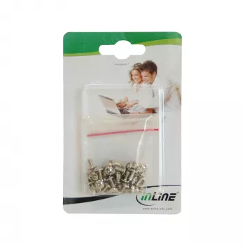 InLine set de tornillos para discos duros de 3,5 pulgadas, 50 uds.