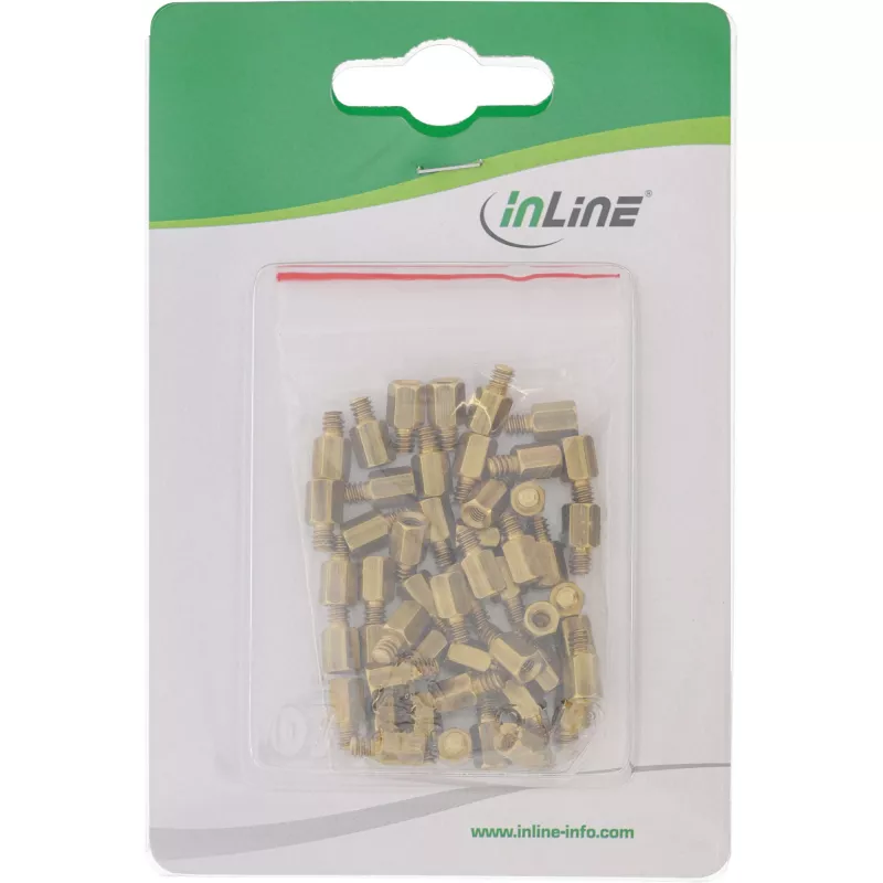 Set de separadores para placas base InLine 77787 50 uds.