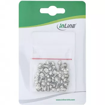 InLine set de tornillos para unidades de PC 50 uds.