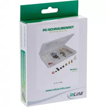 Set de tornillos InLine 77789C 96 uds. PC y servidor