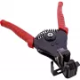 InLine Pelacables para cable solar 94101 — para 2,5/4,0/6,0 mm², 75×180×35 mm, negro/rojo