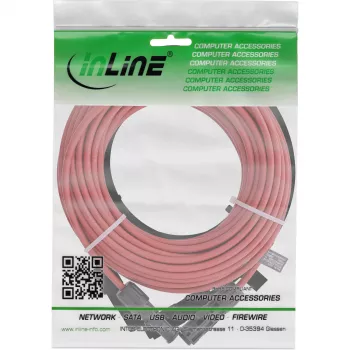 Cable de media tensión InLine 95415 1500V 15 m rojo negro