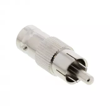 Adaptador de vídeo InLine 99320 conector RCA macho a conector BNC hembra