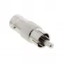 Adaptador de vídeo InLine 99320 conector RCA macho a conector BNC hembra