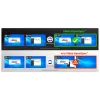 ATEN Conmutador KVMP de 2 puertos USB 4K HDMI doble pantalla (cables incluidos)