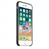 Funda de piel Apple MQGK2ZM/A para iPhone 8/7 Negro