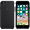 Funda de piel Apple MQGK2ZM/A para iPhone 8/7 Negro