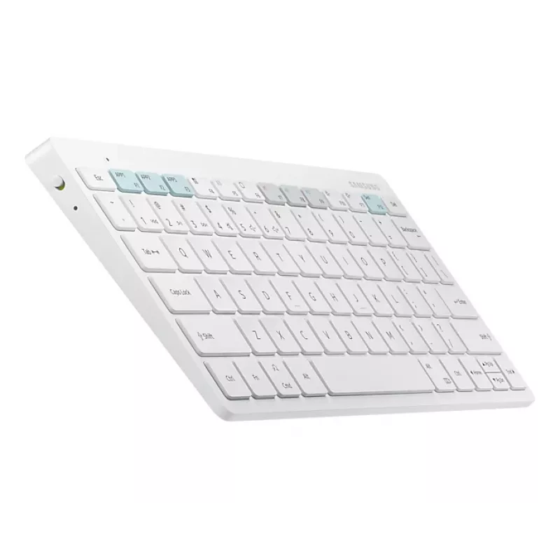 Samsung teclado para dispositivos móviles EJ-B3400BWGGDE blanco Bluetooth QWERTZ alemán pila AAA 280,4 × 127,4 × 15,4 mm