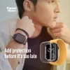 PanzerGlass® funda full body negra Apple Watch SE 3 | SE | 6 | 5 | 4 | 44mm