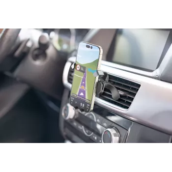 Cellularline Slide Fit - soporte universal para smartphone en coche con inserción fácil
