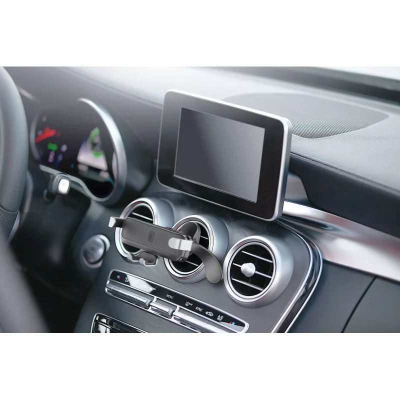 Cellularline Slide Fit - soporte universal para smartphone en coche con inserción fácil