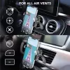Cellularline Slide Fit - soporte universal para smartphone en coche con inserción fácil