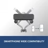 Cellularline Slide Fit - soporte universal para smartphone en coche con inserción fácil