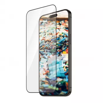 PanzerGlass ® Re:fresh protector de pantalla iPhone 15 Pro Max | Ultra-Wide Fit con EasyAligner