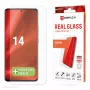 Protector de pantalla Displex (10H) para Xiaomi 14, marco de montaje Eco, resistente a arañazos