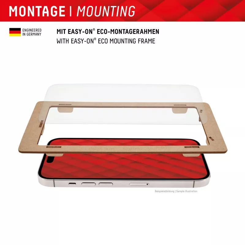 Protector de pantalla Displex (10H) para Xiaomi 14, marco de montaje Eco, resistente a arañazos