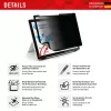 Filtro de privacidad de 2 direcciones extraíble Displex TABLET PRIVACY SAFE para iPad 10,2'' (7.ª/8.ª/9.ª gen.)