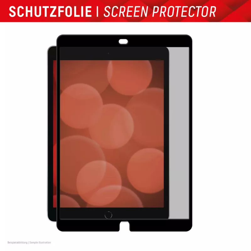 Filtro de privacidad de 2 direcciones extraíble Displex TABLET PRIVACY SAFE para iPad 10,2'' (7.ª/8.ª/9.ª gen.)