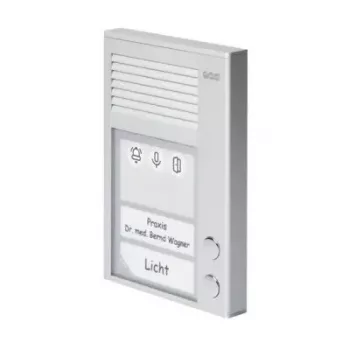 Auerswald TFS Dialog 212 Aluminio Portero automático por cable IP22 Montaje en pared
