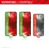 Displex Premium Displayschutzfolie (Full Cover, 10H) para Samsung Galaxy S22+/S23+, marco de montaje Eco, Full Cover