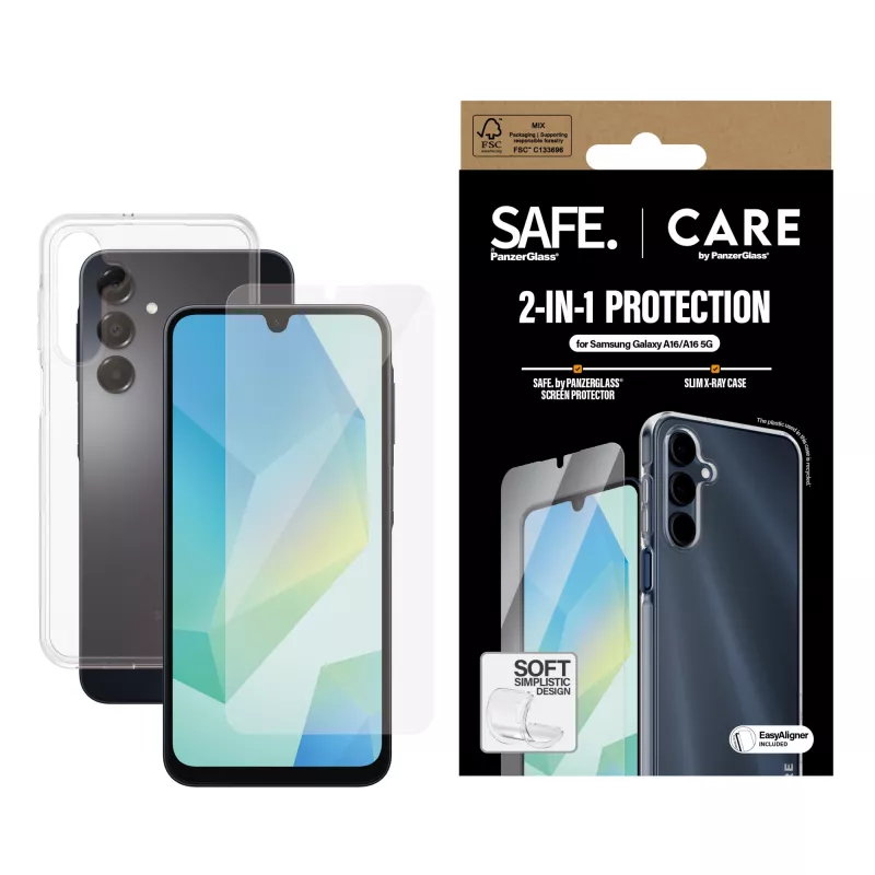 PanzerGlass CARE™ by ® Pack 2 en 1 Samsung Galaxy A16 4G | A16 5G