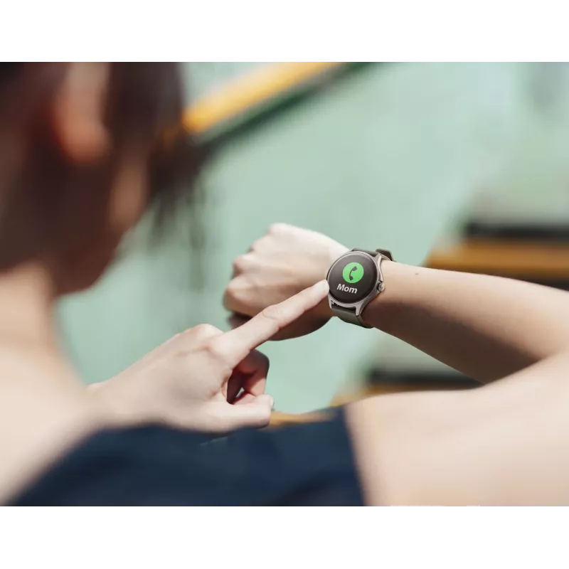 Cellularline ION PRO Round Smartwatch Bluetooth® con app, 3,51 cm (1,38 pulgadas), TFT, pantalla táctil, 0,00064 GB, 98 g