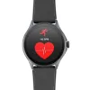 Cellularline ION PRO Round Smartwatch Bluetooth® con app, 3,51 cm (1,38 pulgadas), TFT, pantalla táctil, 0,00064 GB, 98 g