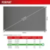 Displex PRIVACY SAFE filtro de privacidad bidireccional extraíble para monitor de escritorio 24'' (16:10)