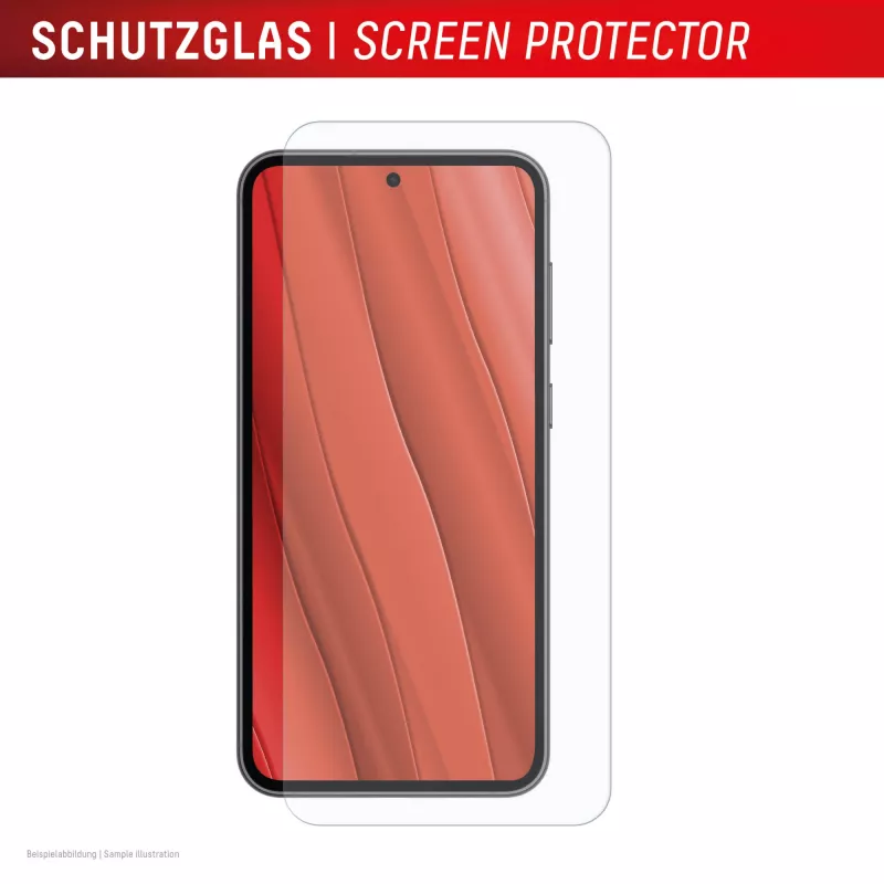 Protector de pantalla Displex (10H) para Samsung Galaxy A36, marco de montaje Eco, resistente a arañazos