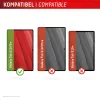 Protector de pantalla Displex Tablet Glass (9H) para Samsung Galaxy Tab S10 FE+, marco de montaje Eco, irrompible