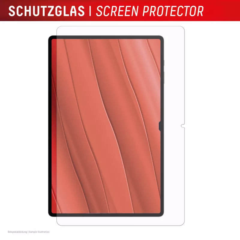 Protector de pantalla Displex Tablet Glass (9H) para Samsung Galaxy Tab S10 FE+, marco de montaje Eco, irrompible