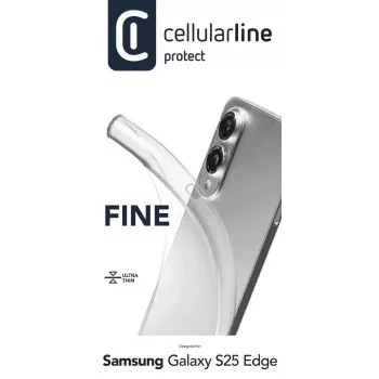 Cellularline Fine - Galaxy S25 Edge, funda, Samsung, Galaxy S25 Edge, 16,9 cm (6,66
