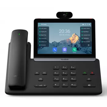 Teléfono IP de sobremesa Yealink SIP-T88V Pro – pantalla táctil, audio HD, SIP