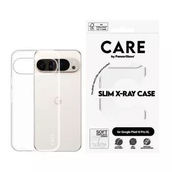 Funda PanzerGlass CARE by moda transparente X-Ray Soft Google Pixel 10 Pro XL
