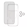 Funda con privacidad PanzerGlass para iPhone 17 Pro 3 en 1 — Serie CARE, protección de la vista, tapa de cámara integrada