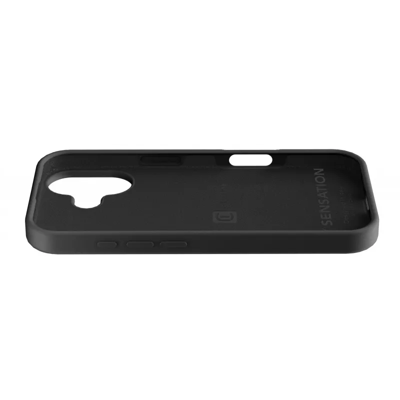 Cellularline Sensation - Funda de silicona ultrasuave para iPhone 17 con acabado soft-touch, perfecta para proteger cada detalle de tu iPhone 17 con elegancia y comodidad.