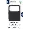 Cellularline Sensation - iPhone 17 Pro Max Funda de silicona ultraligera con superficie soft-touch, perfecta para proteger cada detalle de tu iPhone 17 Pro Max con elegancia y comodidad.