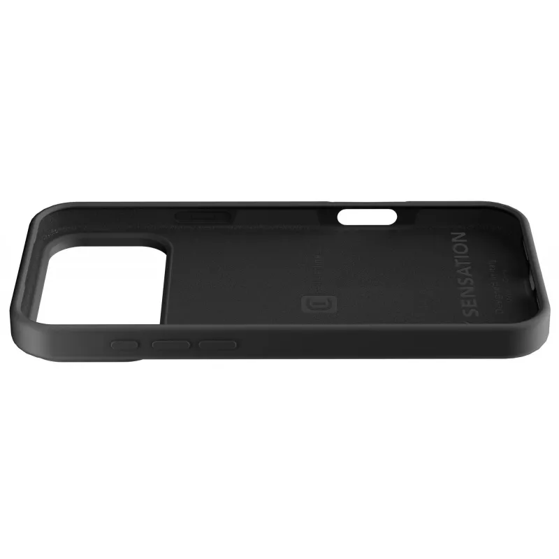 Cellularline Sensation - iPhone 17 Pro Max Funda de silicona ultraligera con superficie soft-touch, perfecta para proteger cada detalle de tu iPhone 17 Pro Max con elegancia y comodidad.