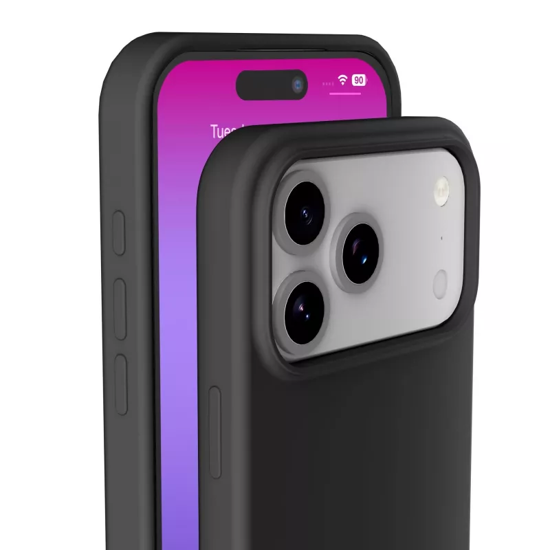 Cellularline Sensation - iPhone 17 Pro Max Funda de silicona ultraligera con superficie soft-touch, perfecta para proteger cada detalle de tu iPhone 17 Pro Max con elegancia y comodidad.