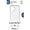 Cellularline Clear Protect – iPhone 17 Carcasa rígida con bordes de goma