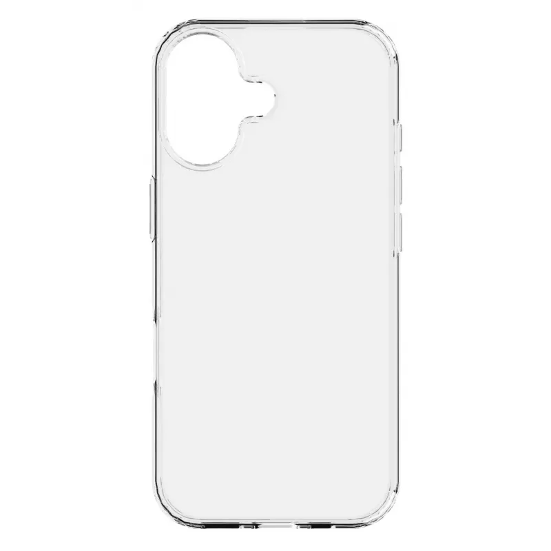 Cellularline Clear Protect – iPhone 17 Carcasa rígida con bordes de goma