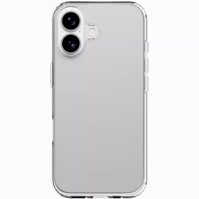 Cellularline Clear Protect – iPhone 17 Carcasa rígida con bordes de goma