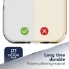 Cellularline Iconic Mag - iPhone Air Funda transparente con bordes de color, compatible con el ecosistema MagSafe