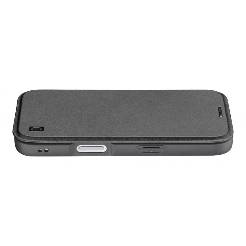 Cellularline Daily Mag - iPhone 17 Funda tipo libro con parte trasera rígida semitransparente, compatible con el ecosistema MagSafe®