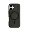 Cellularline Daily Mag - iPhone 17 Funda tipo libro con parte trasera rígida semitransparente, compatible con el ecosistema MagSafe®
