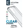 Cellularline Clear Strong – Galaxy A17 Carcasa rígida con bordes de goma