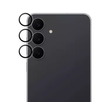Protector de objetivo de cámara PanzerGlass Samsung Galaxy S25 FE 5G resistente a arañazos y golpes