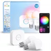 Philips Hue White and colour ambience Essential Starter-Kit: 2 bombillas inteligentes E27 (806 lm)