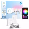 Philips Hue White and Colour Ambience Essential Starterkit: 3 bombillas inteligentes GU10 (345 lm) + interruptor regulador