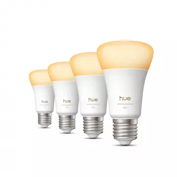 Bombilla inteligente Philips Hue White ambience A60 E27 6W Bluetooth Zigbee
